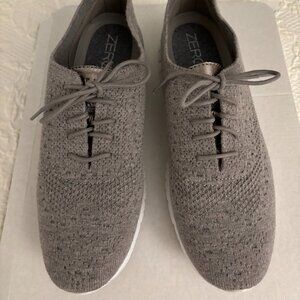 Women's Gray Cole Haan Zerogrand Tie Shoes